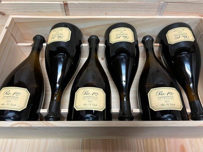 2024 Albert Pic 1er - Bourgogne Chardonnay - Bourgogne - 6, Verzamelen, Wijnen