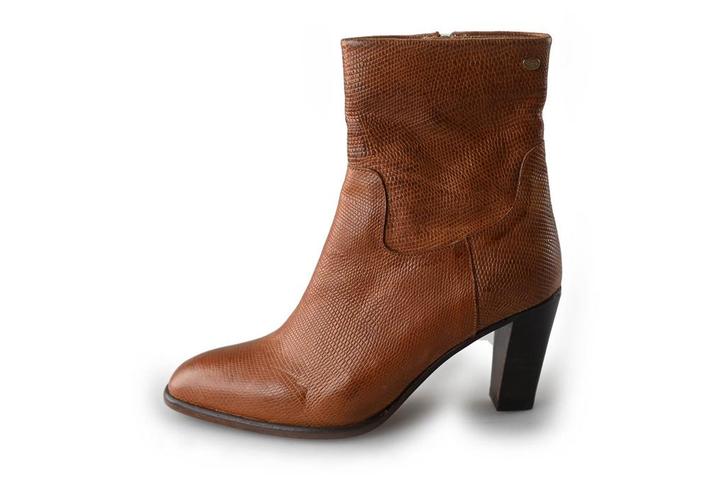 Fred de La Bretoniere Enkellaarzen in maat 36 Bruin | 5%, Kleding | Dames, Schoenen, Bruin, Gedragen, Lage of Enkellaarzen, Verzenden