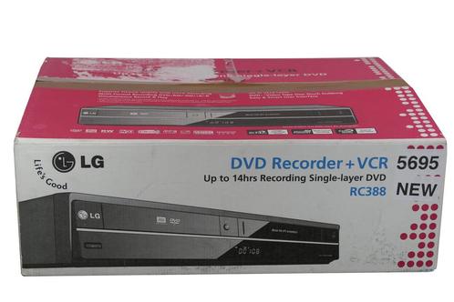 LG RC388 | VHS / DVD Combi Recorder | NEW IN BOX, Audio, Tv en Foto, Videospelers, Verzenden