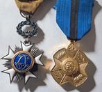 Belgique. Ordine di Leopoldo II + Ordine della Corona,