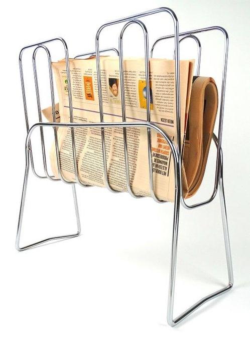 Rexite - Enzo Mari - Porte-revues - Presser - Acier au, Antiek en Kunst, Antiek | Meubels | Stoelen en Sofa's