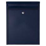 Brievenbus Wandbevestiging blauw, Nieuw, Overige materialen