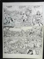 Legein, Pierre - 1 Original page - Dampierre T4 - Le complot, Livres