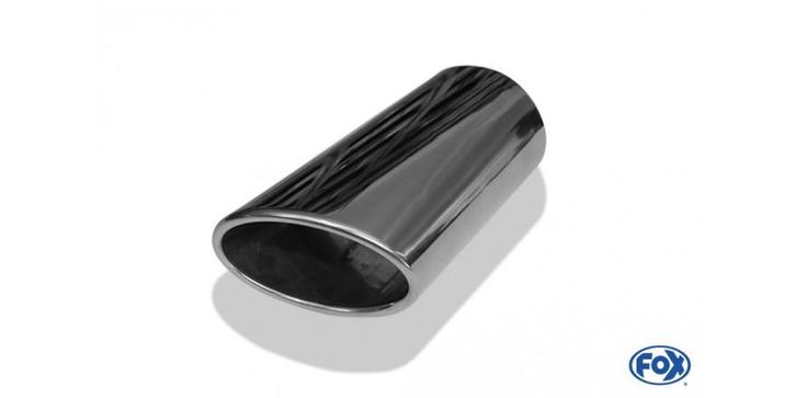 FOX Laseindstuk type 38 - rechts 115x85 mm / lengte: 240 mm, Auto-onderdelen, Uitlaatsystemen, Nieuw, Verzenden