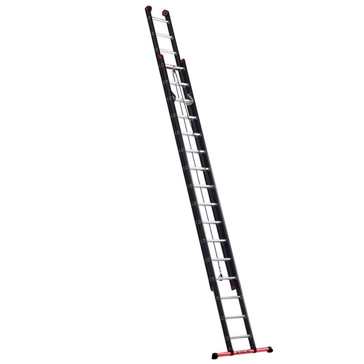 Altrex 2-delige schuifladder Mounter 2×16 sporten, Doe-het-zelf en Bouw, Ladders en Trappen, 4 meter of meer, Opvouwbaar of Inschuifbaar