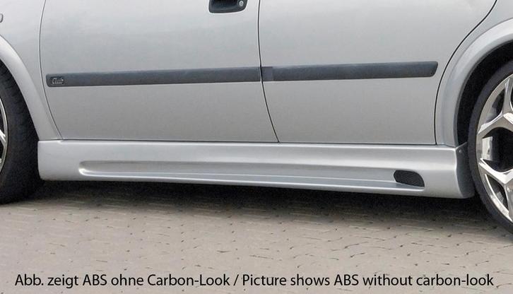 Rieger side skirt | Astra G - 5-drs., Sedan, Hatchback, Stat, Auto-onderdelen, Carrosserie, Nieuw, Opel, Verzenden