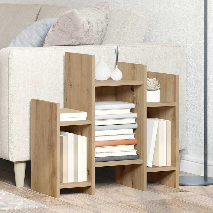 vidaXL Bijzetkast artisanaal eikenkleurig 60 x 26 x 60 cm, Huis en Inrichting, Kasten | Dressoirs, Nieuw, Verzenden