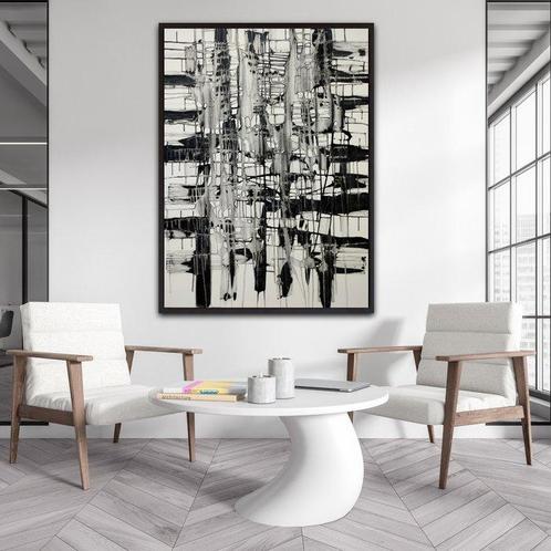 Natia Antadze - Abstrakte Komposition - XXL, Antiek en Kunst, Kunst | Schilderijen | Modern