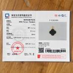 Gecertificeerde onbewerkte jadeïet-edelsteenhanger (Type A), Collections