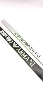 Armani - Reclamebord (2) - plastic, Antiek en Kunst, Antiek | Wandborden en Tegels