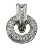 Hanger Witgoud Diamant  (Natuurlijk) - Diamant, Bijoux, Sacs & Beauté