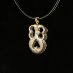 Viking periode Zilver Opengewerkte Fafnir amulet (Zonder, Antiek en Kunst
