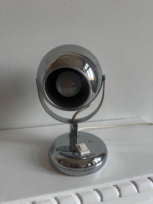 Tafellamp - Chroom, Metaal - Space Age Oogbollamp, Antiek en Kunst, Antiek | Verlichting