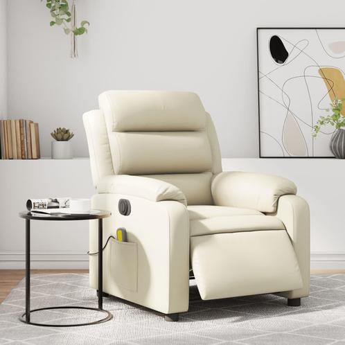 vidaXL Massagestoel verstelbaar elektrisch kunstleer, Huis en Inrichting, Fauteuils, Nieuw, Verzenden