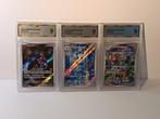 Pokémon - 3 Graded card - Mewtwo, Poliwrath, Machoke Foil,, Nieuw