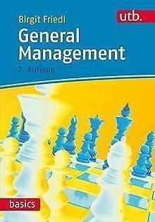 General Management (utb basics, Band 4118)  Frie...  Book, Livres, Livres Autre, Envoi