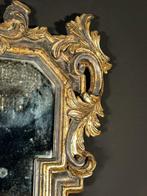 Spiegel - Hout - Antieke gouden spiegel, Antiek en Kunst