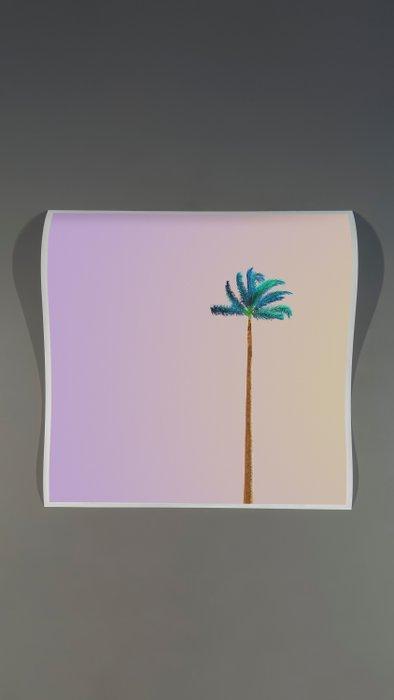 Téber - Mint Palm at Sunset · No Reserve, Antiek en Kunst, Kunst | Designobjecten