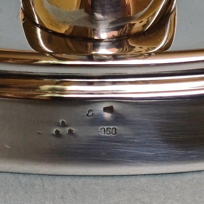 Wolfers Frères S.A. - Gebroeders Wolfers - Kandelaar Wotan -, Antiek en Kunst, Antiek | Zilver en Goud