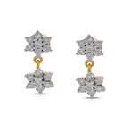 Boucles doreilles Bicolore -  0.28ct. tw. Diamant, Nieuw