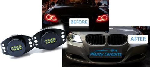 Angel Eyes LED Bulb Wit met Xenon 40/80 Watt BMW E90, E91, Autos : Divers, Tuning & Styling, Envoi