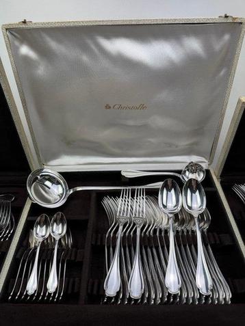 Christofle - Ménagère pour 12 personnes (165) - Pompadour -