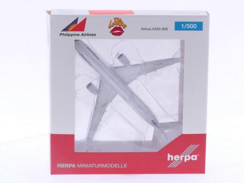Schaal 1:500 Herpa 533836 Philippine Airlines Airbus A350..., Hobby en Vrije tijd, Modelbouw | Vliegtuigen en Helikopters, Gebruikt