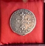 France. Henri IV (1589-1610). 1/4 Écu de Béarn 1596 (Sans