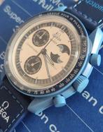 Omega x Swatch - The MoonSwatch Mission To The Super Blue, Handtassen en Accessoires, Horloges | Heren, Nieuw