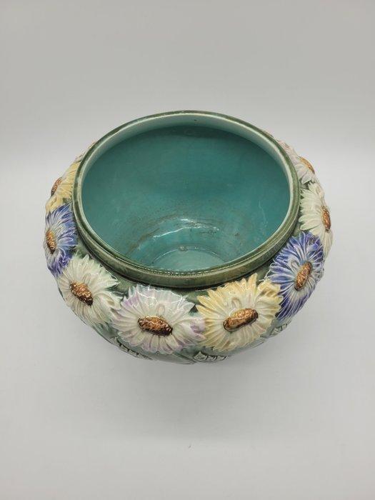 Jardinière - Aardewerk - Cache pot, Antiquités & Art, Art | Objets design