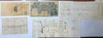 Italië. - 5 biglietti (banconote + cambiali) Lire 1759-1915, Postzegels en Munten