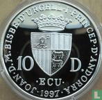 Andorra 10 diners 1997 (PROOF) Antonio Vivaldi, Verzenden, Losse munt