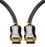 HDMI 2.0 kabel 4K 3D Ultra HD 3m 3 meter 60hz gold plated, Computers en Software, Verzenden, Nieuw