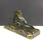 F.H. Danvin - sculptuur, Native American Scout - 20 cm -, Antiek en Kunst