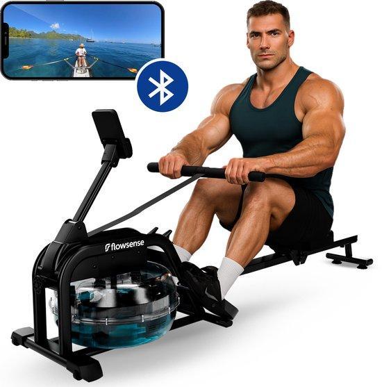 2dekans | Flowsense Roeimachine Inklapbaar Waterweerstand, Sport en Fitness, Fitnessmaterialen, Ophalen of Verzenden