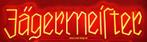 Jagermeister NEON sign bord led lichtbord verlichting lamp r, Verzenden