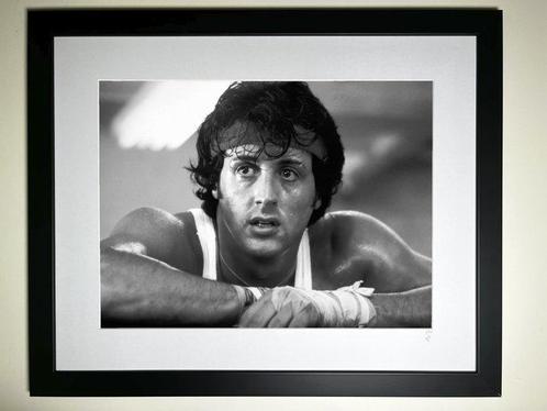 Rocky - Sylvester Stallone - 1 - Photographie, Wooden Framed, Collections, Cinéma & Télévision