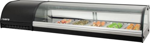 Sushivitrine | 74.5L | Zwart | 5x 1/3 GN | Compressor Links, Zakelijke goederen, Horeca | Keukenapparatuur, Nieuw in verpakking