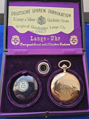 A. Lange & Söhne - Deutsche Uhrenfabrikation Glashütte 14K
