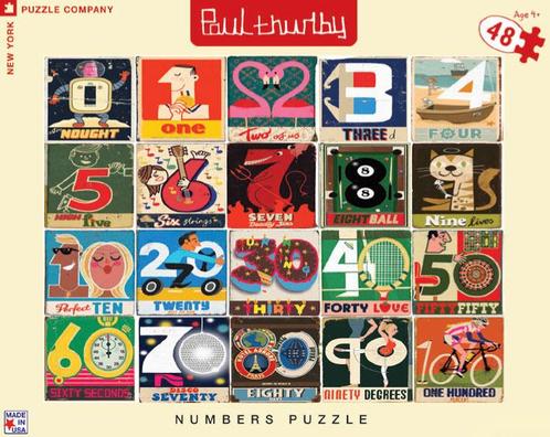 Numbers - NYPC Puzzel 1000 Stukjes op Overig, Hobby & Loisirs créatifs, Sport cérébral & Puzzles, Envoi
