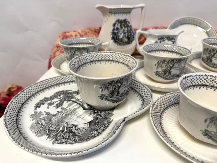 Wm Adams & Sons - Ontbijtservies (16) -  MINUET -, Antiek en Kunst, Curiosa en Brocante