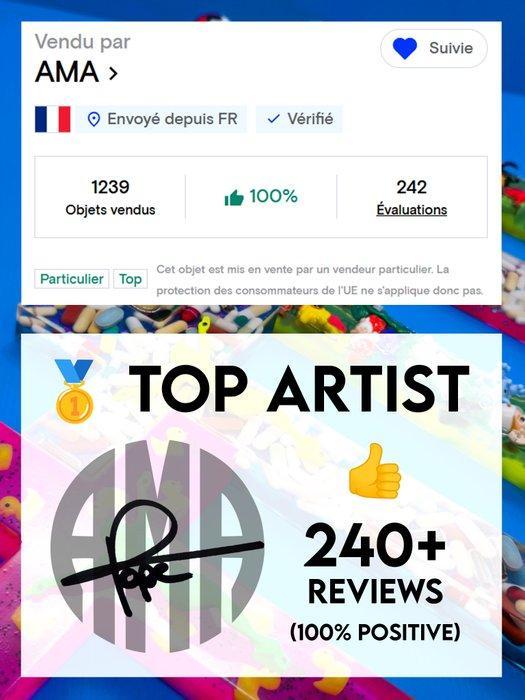 AMA • Pope (1985) - Aurora Borealis - Hermès, Antiquités & Art, Art | Objets design