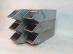Industrial Bak - Metaal - 1970-1980 - 6x stapelbakken