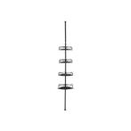 Telescopische Douche Ãtagere Zwart - Retour Deal - Bespaa, Verzenden, Nieuw, Overige typen, 200 cm of meer