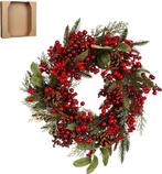 2dekans | House of Seasons Barney Kerstkrans - Ø40 cm -, Ophalen of Verzenden, Nieuw