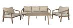Loungeset Aluminium 5 persoons, Tuin en Terras, Tuinsets en Loungesets, 5 zitplaatsen, Ophalen of Verzenden, Loungeset, Bank