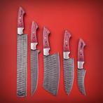 Couteau de cuisine - Chefs knife - Acier plié à la main,