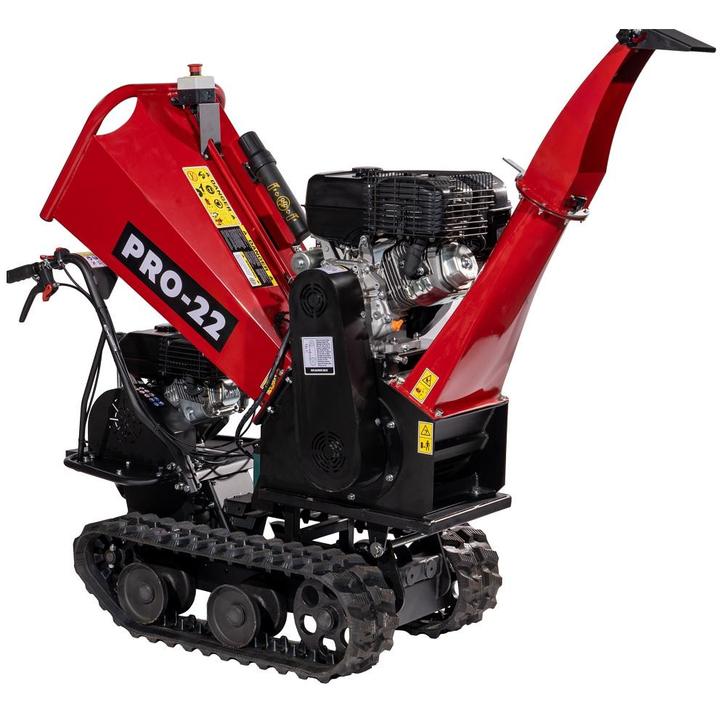PRO-22 S7R Benzine Hakselaar op rupsen, Tuin en Terras, Hakselaars, Nieuw, Benzine