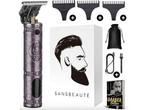Professionele Draadloze T-blade Tondeuse - Sansbeauté®, Verzenden, Zo goed als nieuw