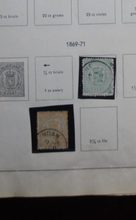 Nederland 1869/1968 - Verzameling op albumbladen in een, Postzegels en Munten, Postzegels | Nederland